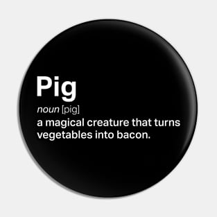 Pig Definition Pin