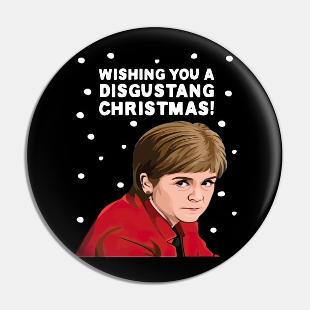 Nicola Sturgeon Lockdown Pin by morningmarcel