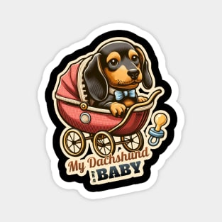 Baby dachshund Magnet