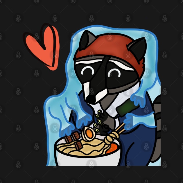 Racoon ramen jutsu by Ariannakitana