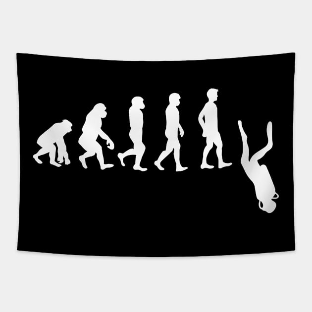 Evolution apnea diving free-diving fins Tapestry by sBag-Designs