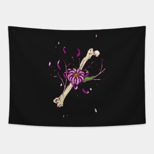 Flower bone Tapestry