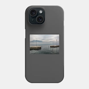 Winter Lake Garda at Castelletto Phone Case