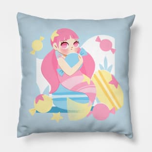 Candy Mermaid Pillow