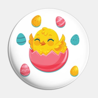 Easter Eggs Pin