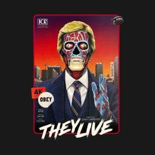 Vintage 80s Horror - They Live, John carpenter T-Shirt