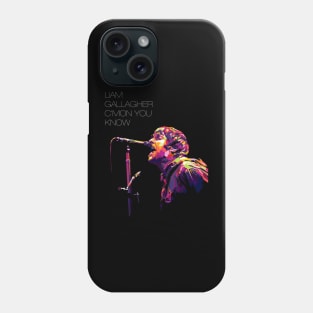 Liam Gallagher Knebworth 22 Phone Case