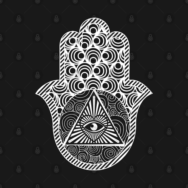 Hamsa Hand, Evil Eye by PrettyVocal