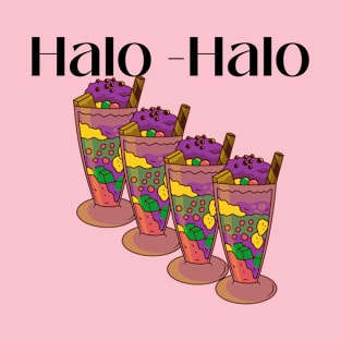 Halo Halo Filipino Food Merienda Pinoy Statement T-Shirt