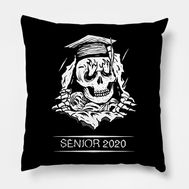 Seniors 2020 Pillow by DeathAnarchy