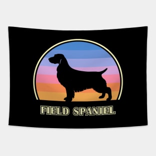Field Spaniel Vintage Sunset Dog Tapestry