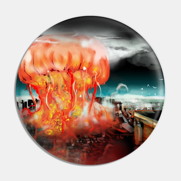 Atomic Jazz jellyfish bomb urban renewal surrealism Pin by sandpaperdaisy