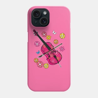 Mothers Day Cello Mom Female Cellist Phone Case