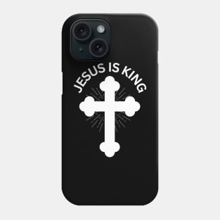 Jesus is king Phone Case