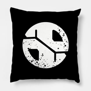 Ninja Kamui Anime Black and White Organization Equipment Box Logo Symbol NK-2 Pillow