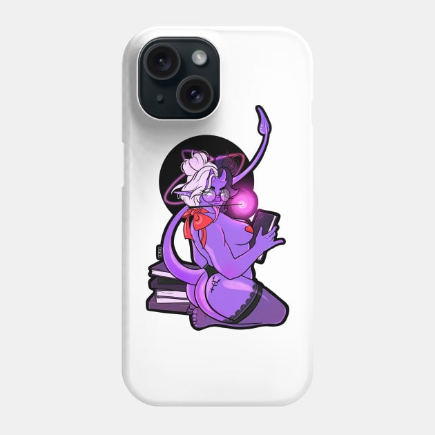 Tiefling Wizard Phone Case by lrmackay