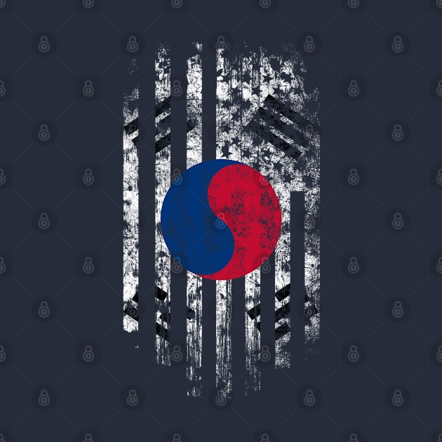 Korea and America Flag Combo by Family Heritage Gifts