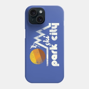 Retro Ski Park City Phone Case