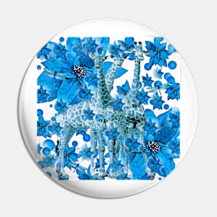 Giraffe so Blue Pin