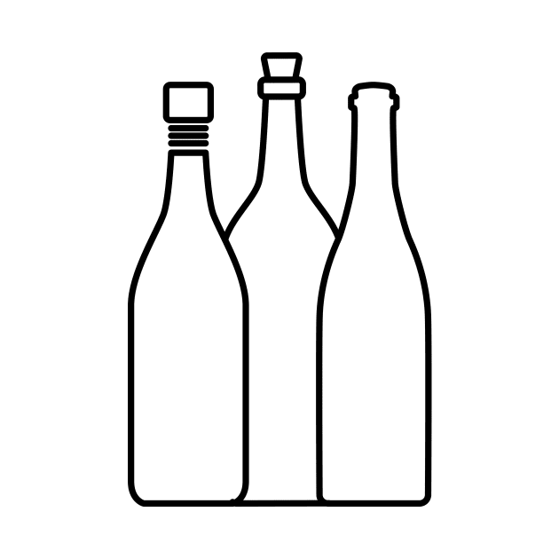 Wine Bottles by SWON Design