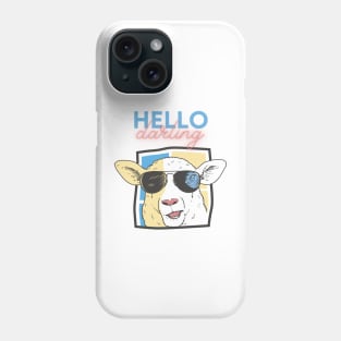 Hello Darling Sheep Phone Case