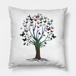 Butterfly Tree Pillow