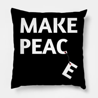 Make Peace Pillow