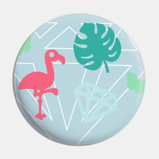 Miami Beach Pastels Pin