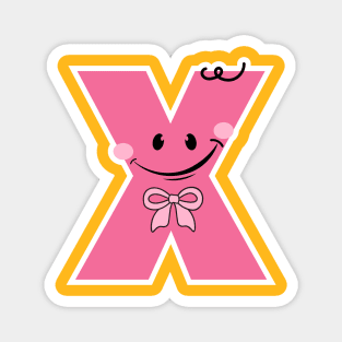 Playful Kids' Letter X - Creative & Funny Alphabet Gift for Exploration Magnet