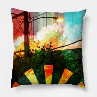 City Sunrise Pillow