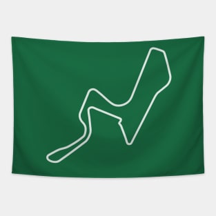 Kyalami Racing Circuit [outline] Tapestry