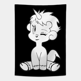 Unico *Wink* in Black and White Tapestry