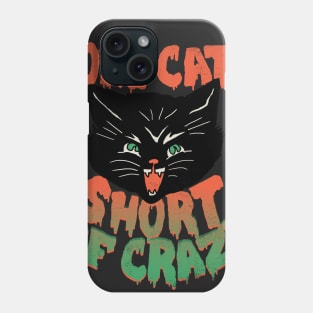 Crazy Cat Phone Case