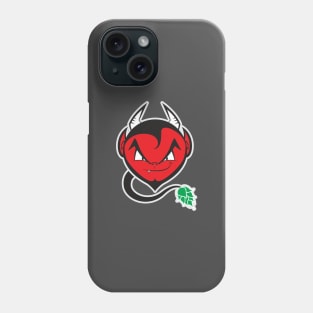 The Devil Made Me Brew It (smaller) Phone Case