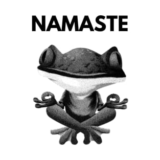 Namaste Frog Yoga T-Shirt