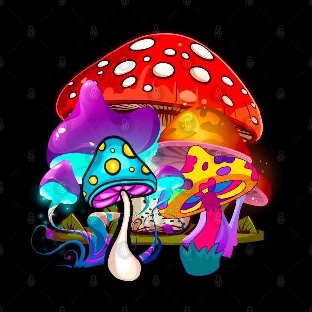 Mushrooms by Orchid's Art