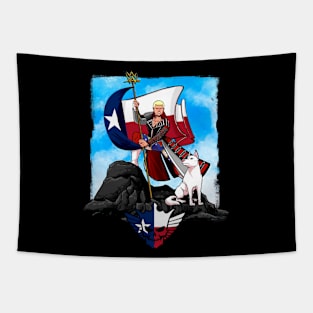 Cody Rhodes Texas Flag Tapestry