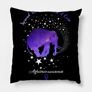 Alzheimer Awareness Spread The Hope Find A Cure Gift Pillow