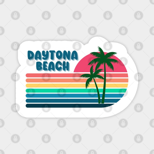 Daytona Beach Magnet by TeeShop Designs