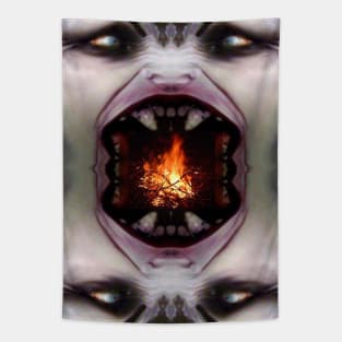 Fire Monster Tapestry