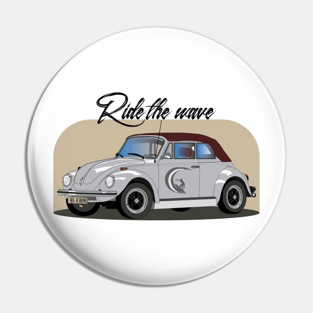 Ride the wave Pin by GilbertoMS