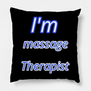 Massage Therapist Pillow