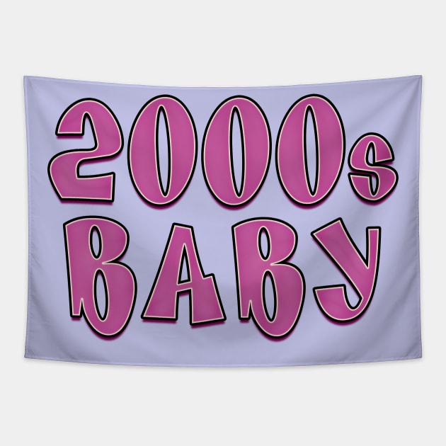 2000s Baby Tapestry by RoserinArt