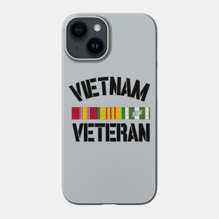 Vietnam Veteran Phone Case - Vietnam Veteran Pride Service Ribbon by Revinct_Designs