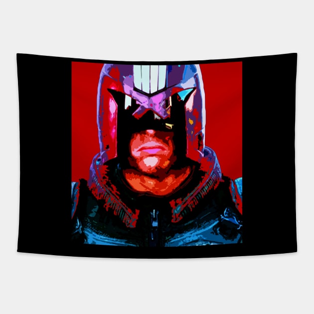 dredd Tapestry by oryan80