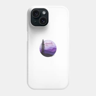 Purple Mountains Phone Case