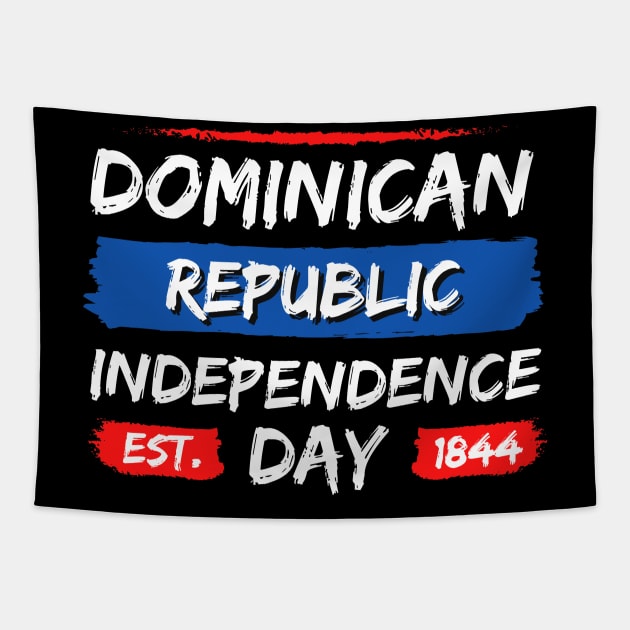 Dominican Republic Independence Day Tapestry by Point Shop