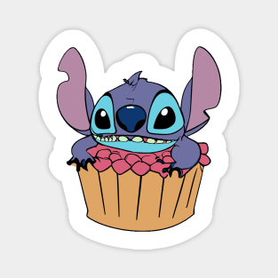 Stitch Cupcake Magnet