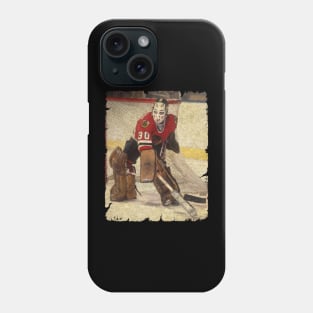 Murray Bannerman, 1985 in Chicago Blackhawks Phone Case