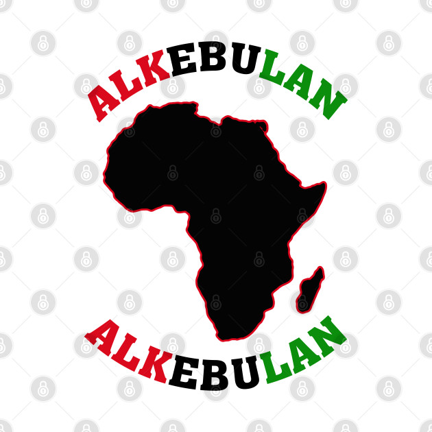 ALKEBULAN - BLM TOO! TRIBE (Black Letters) by DodgertonSkillhause